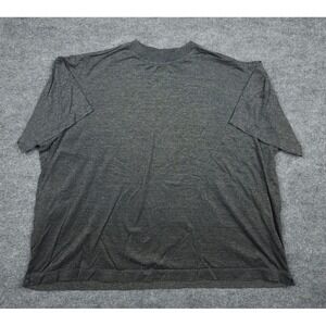 Gran Sasso Shirt Mens 2XB Gray Cotton Knit Crewneck Heavy Italy Designer